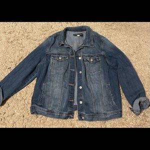 Maurices plus size (size 1/18) denim jacket